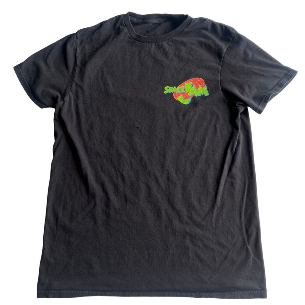 VTG Space Jam Men's Short Sleeve T-Shirt Size Medium 100% Cotton READ